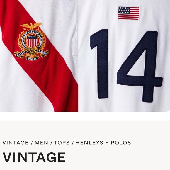 POLO RALPH LAUREN USA CREST POLO NWT - Picture 3 of 8